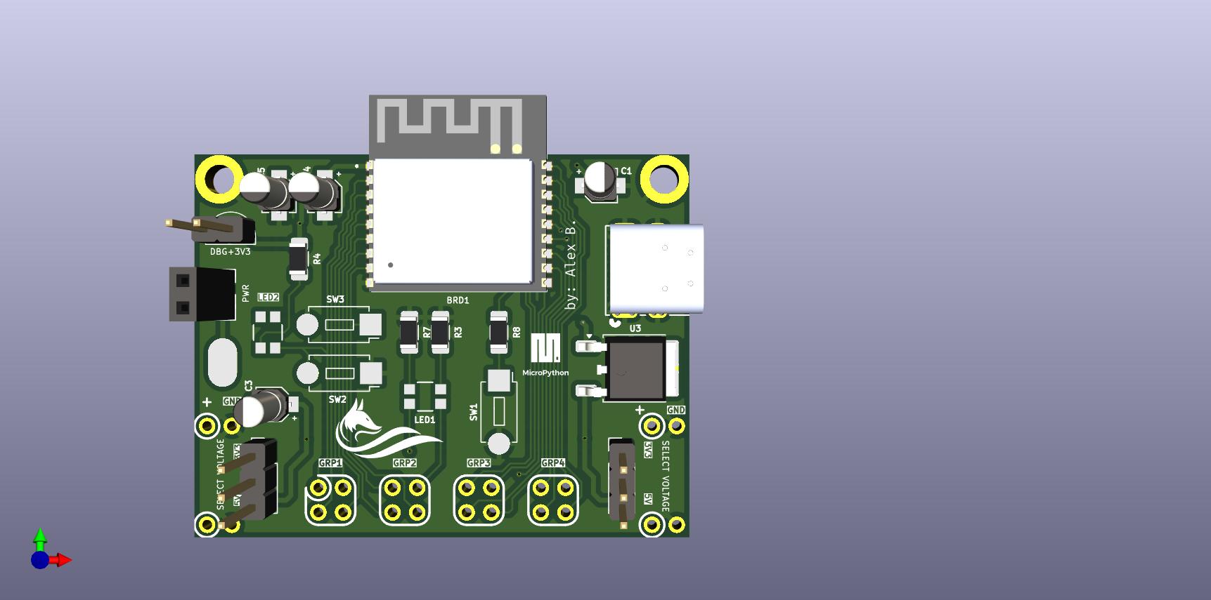 ESP32-Node PCB